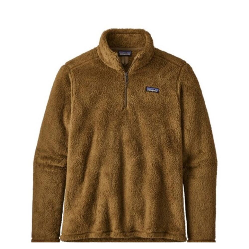 NWOT Patagonia Los Gatos Brown‎ Fleece 1/4 Zip Sweater ( S )